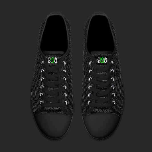 Different — Custom Low-Top Canvas Shoes