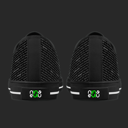 Different — Custom Low-Top Canvas Shoes