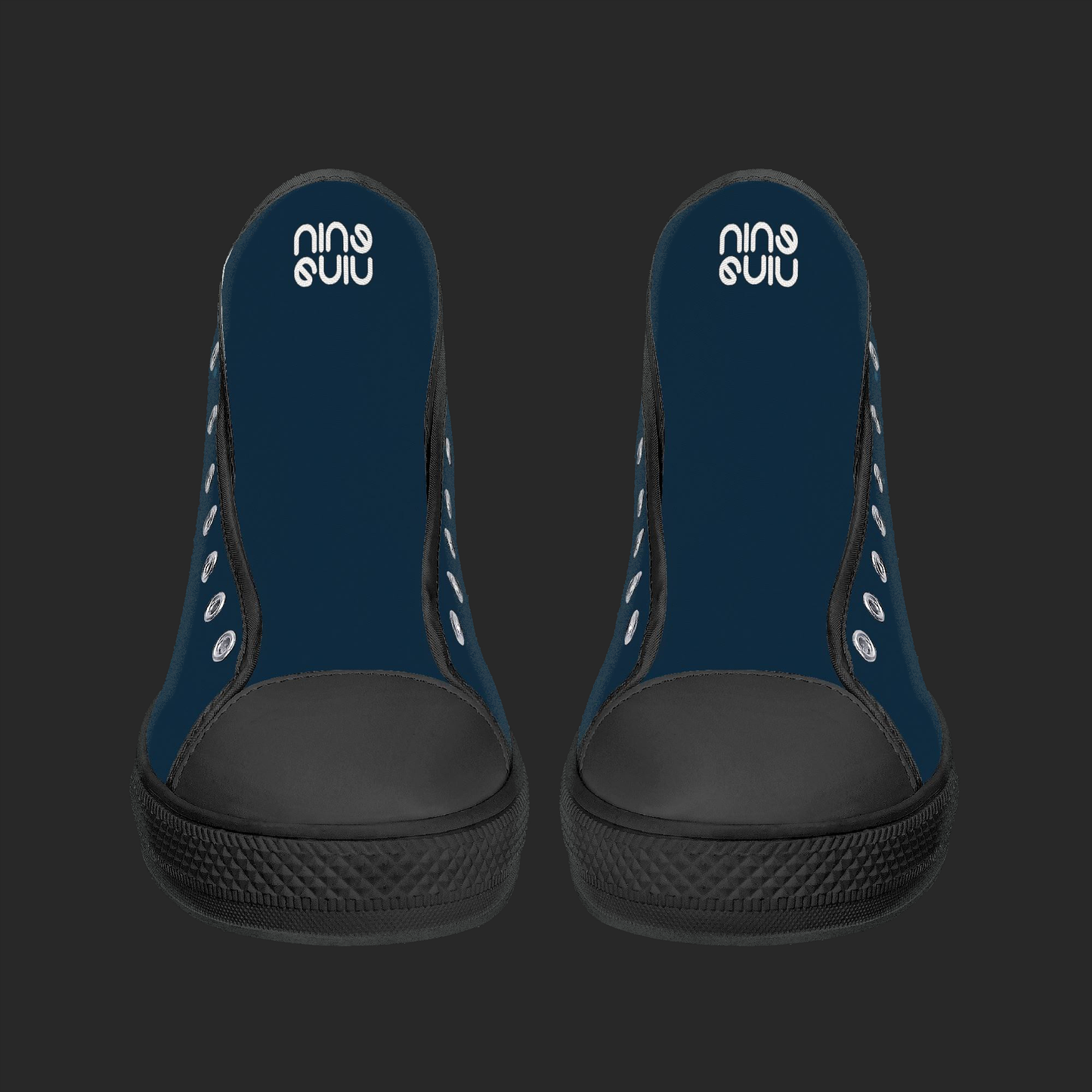 Night Wave – Custom High Top Canvas Shoes