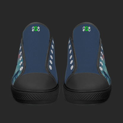 N9 Cyber Street Custom Low-Top Canvas Shoes