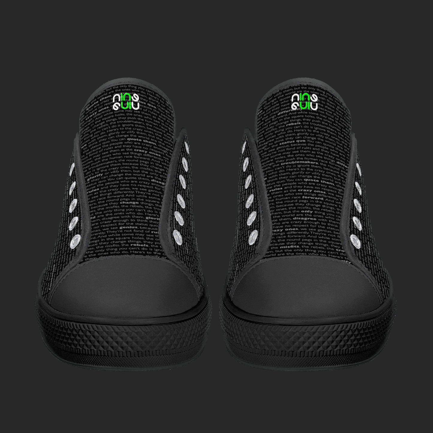 Different — Custom Low-Top Canvas Shoes