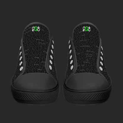 Different — Custom Low-Top Canvas Shoes