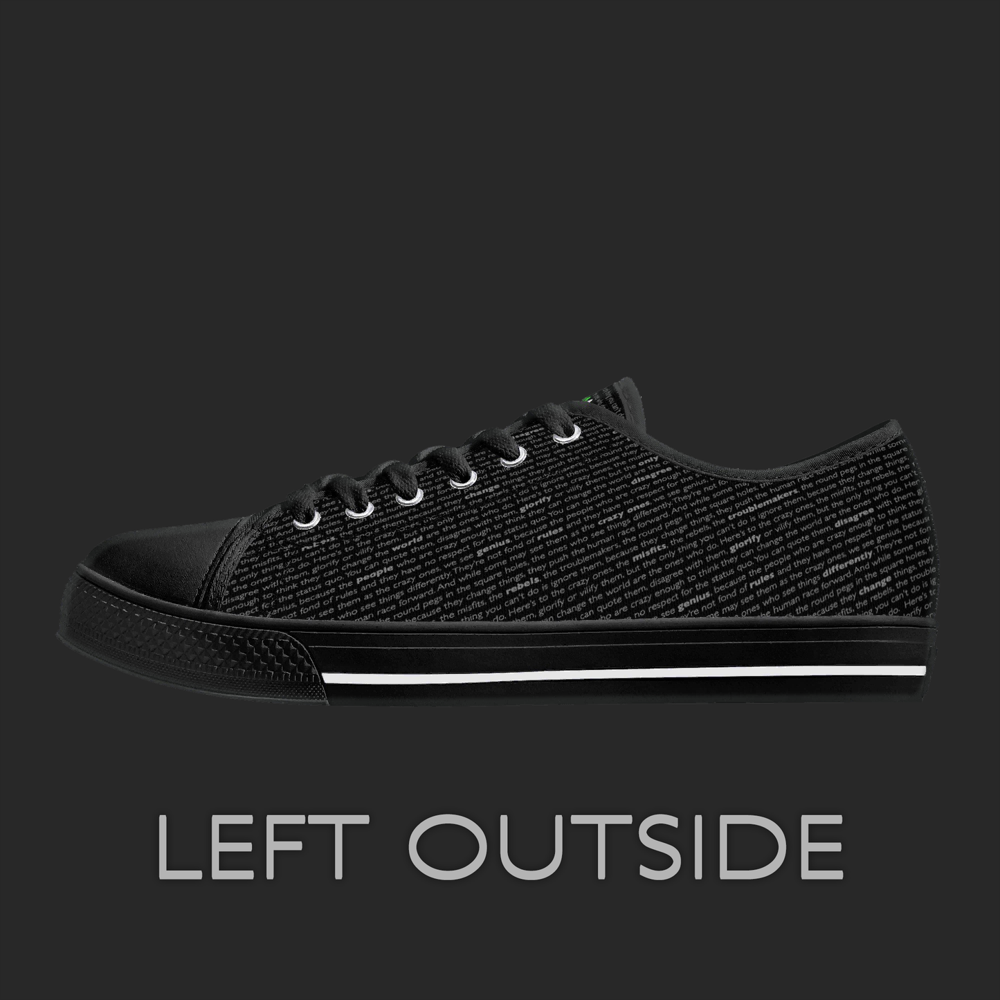 Different — Custom Low-Top Canvas Shoes