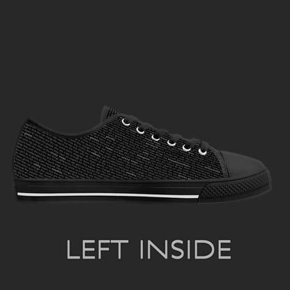 Different — Custom Low-Top Canvas Shoes