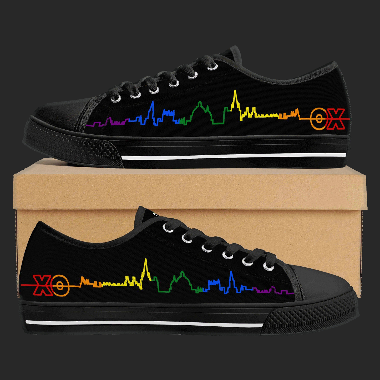 OX Pride Edition — Custom Low-Top Canvas Shoes
