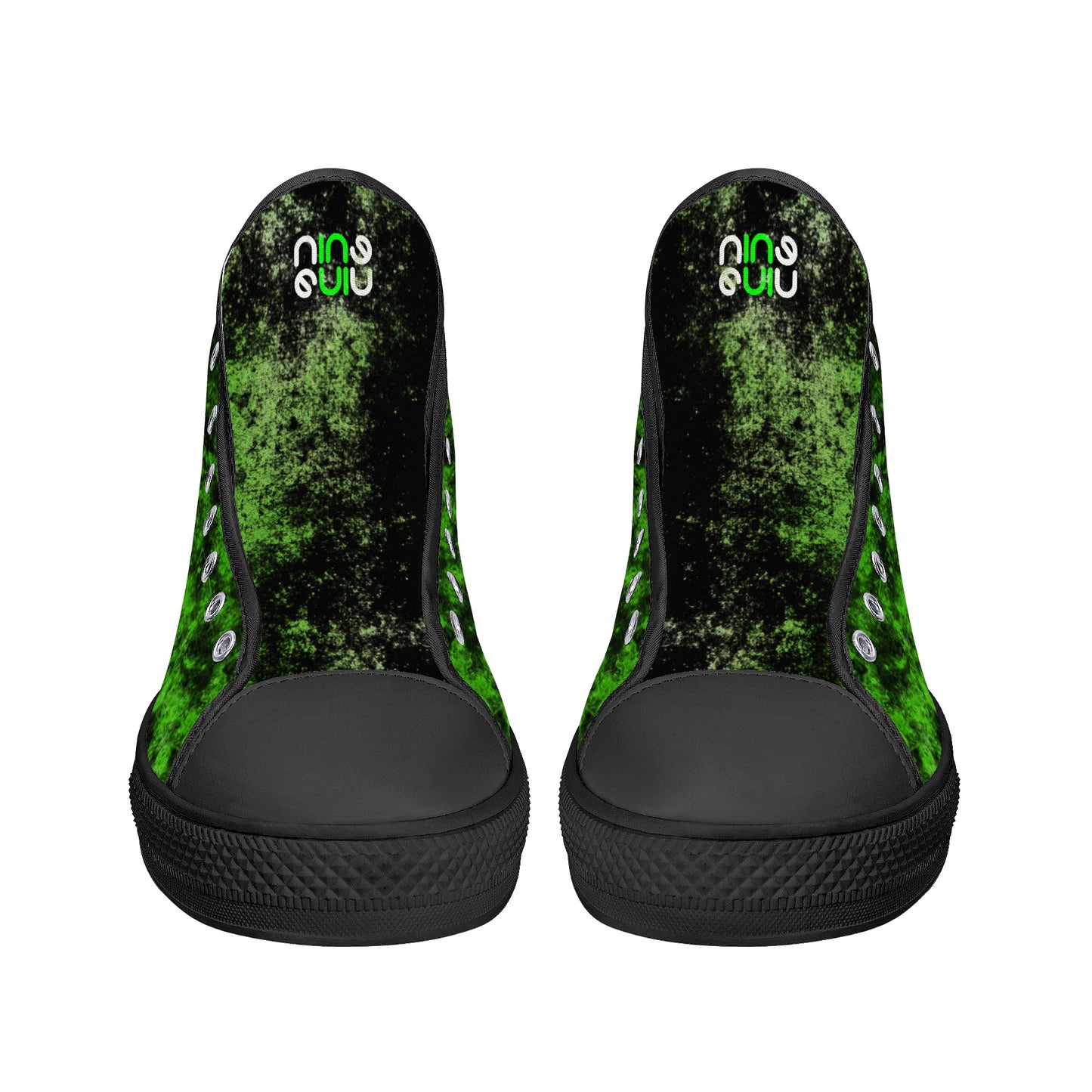 Men's High Top Canvas Shoes Cyberpunk Sphynx Cat